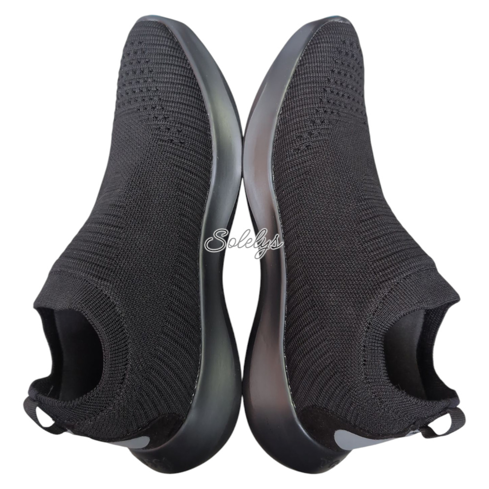 Vessi Black Slip-On Knit Athletic Shoes - Picture 11 of 13